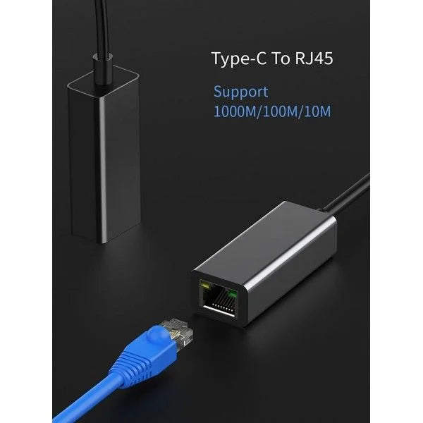 WIWU Converter RJ45 TYPE-C TO LAN WIWU Converter RJ45 TYPE-C TO LAN
